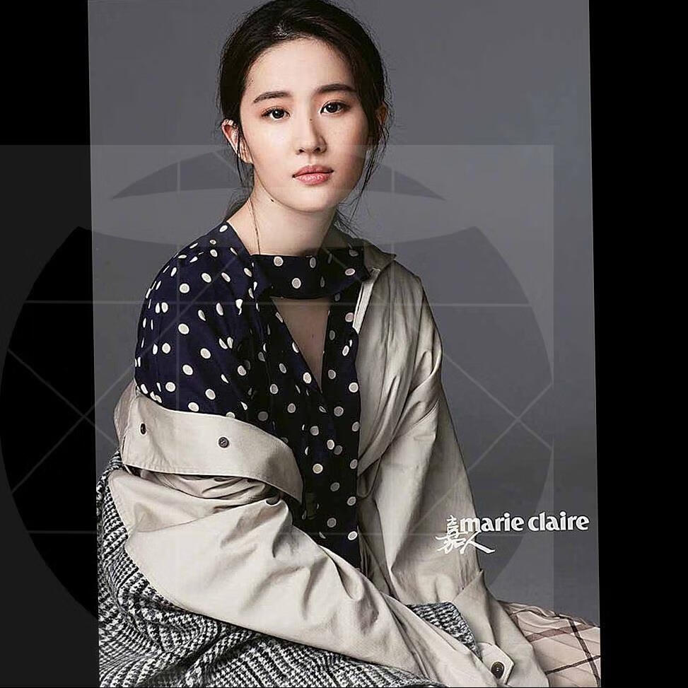 刘亦菲海报 刘亦菲海报贴纸美女女神贴画寝室装饰挂画宿舍墙贴自粘