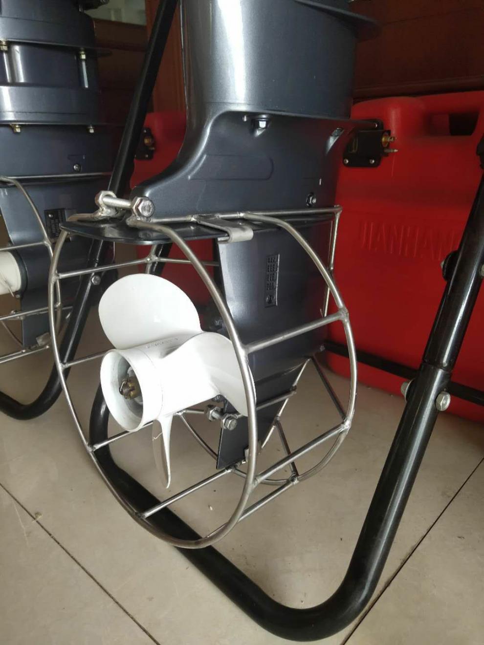 2022百胜船外机螺旋桨保护罩雅马哈百胜海的马达船外机螺旋桨叶用