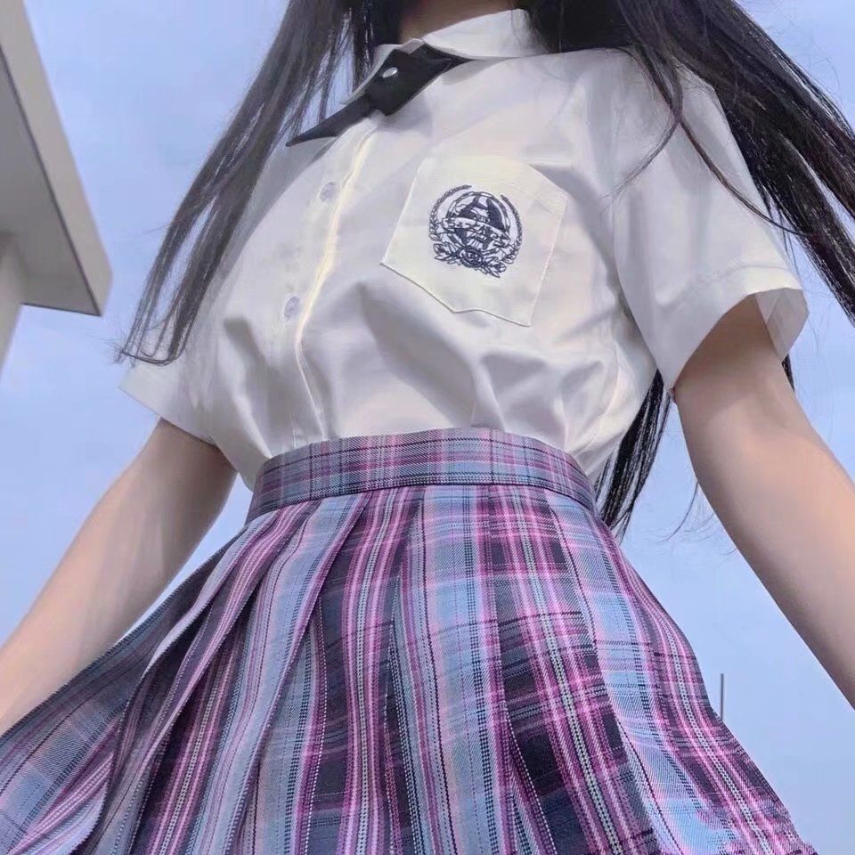 【电竞少女】春日制服部学院风板桥jk制服格裙套装全套不良裙 裙子