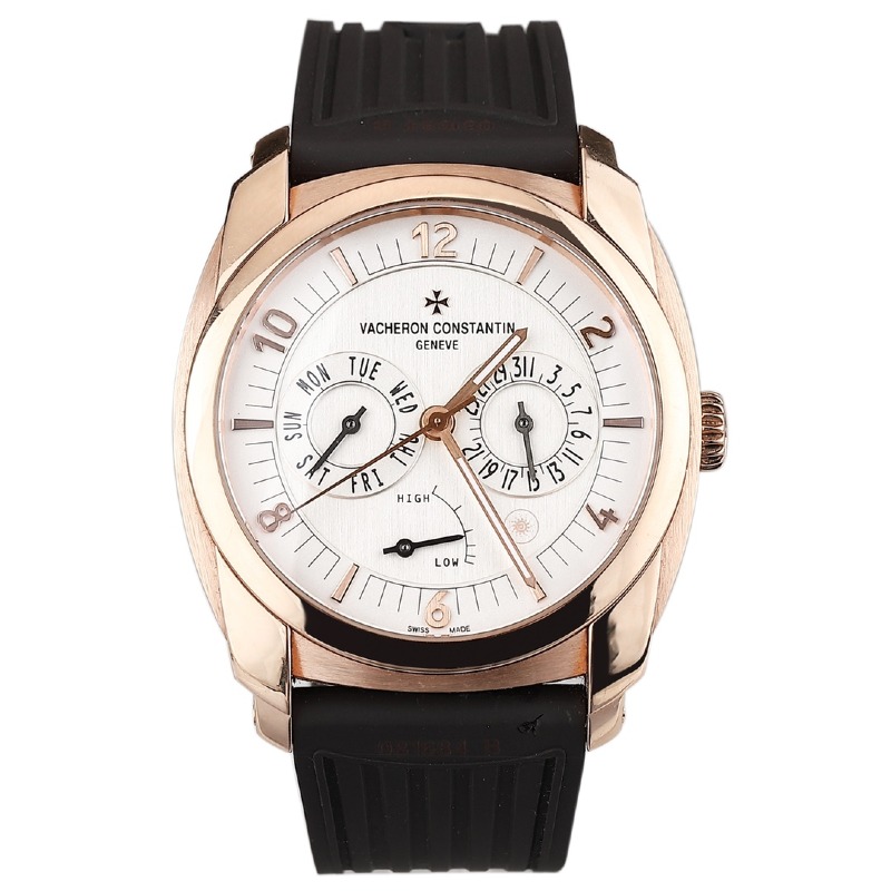 【二手95新】江诗丹顿奎得利85050自动机械 41x50mm 男士腕表 日期