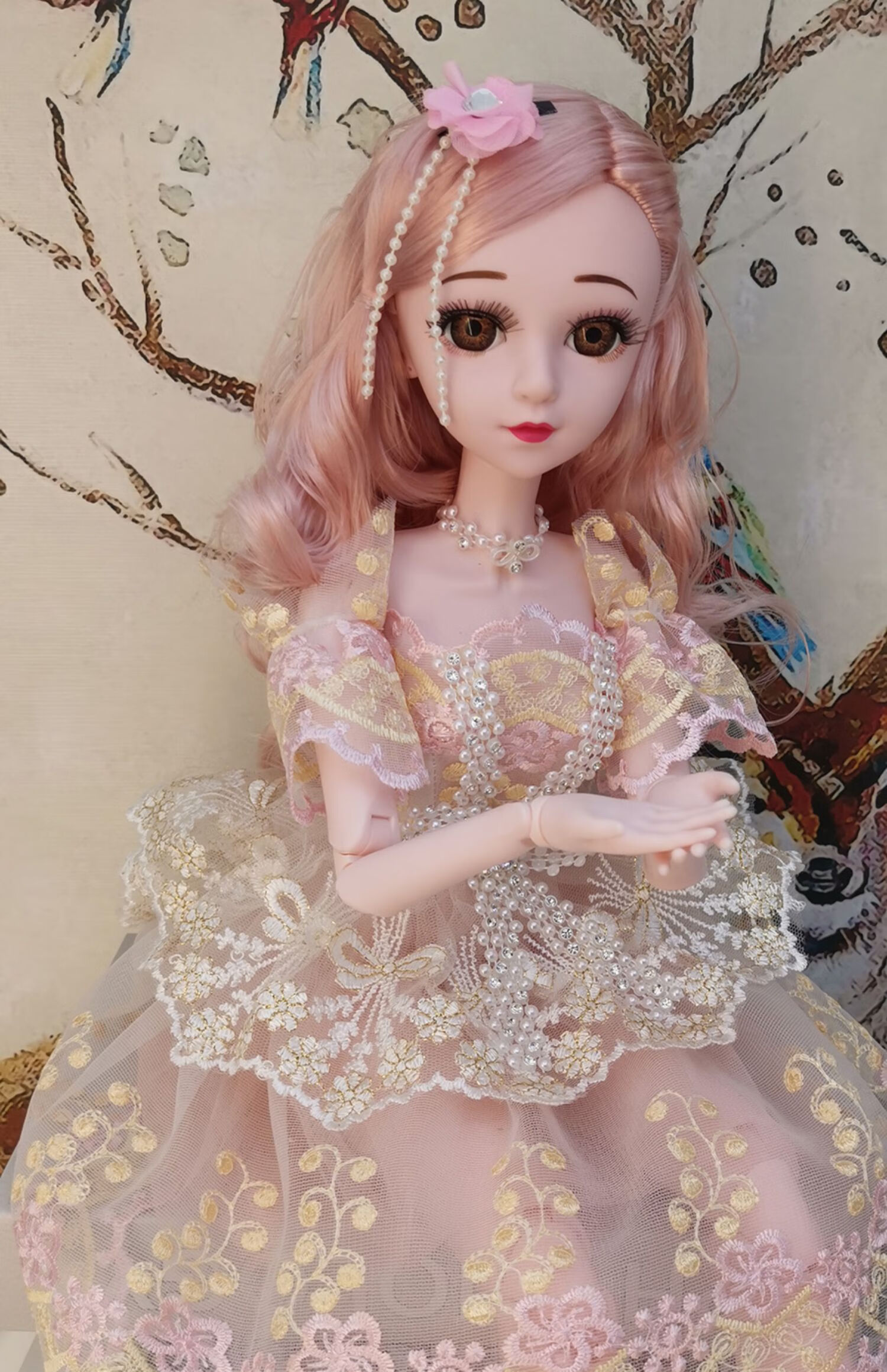 60厘米芭比娃娃套装2021新款衣服仿真换装大礼盒女孩公主玩具超大