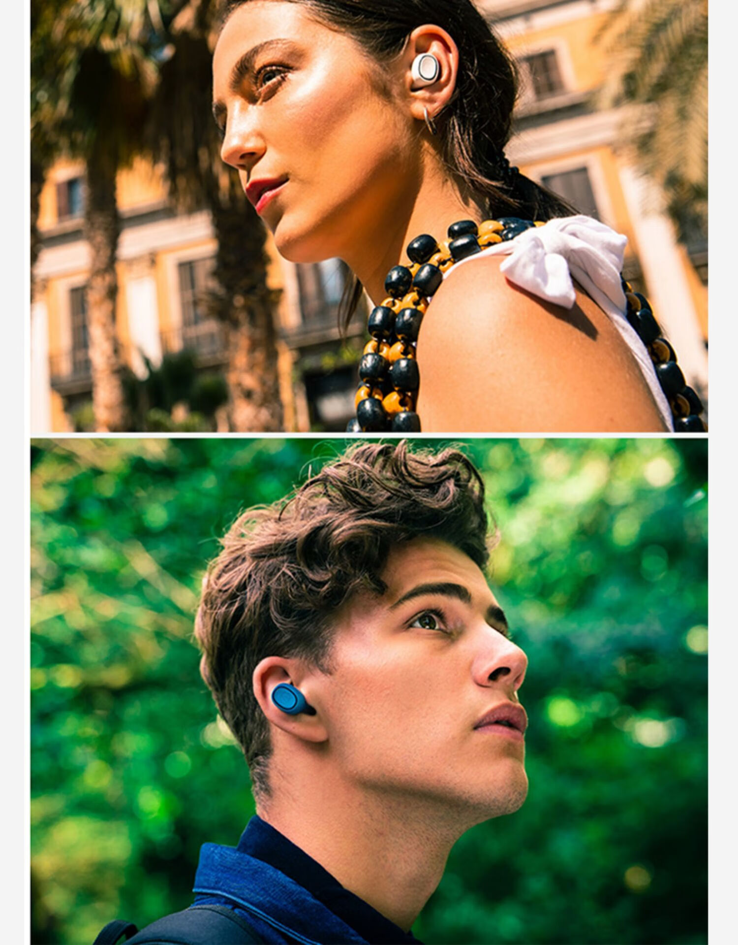 铁三角(audio-technica) audio technica/ ath-ck3tw 真无线蓝 红色