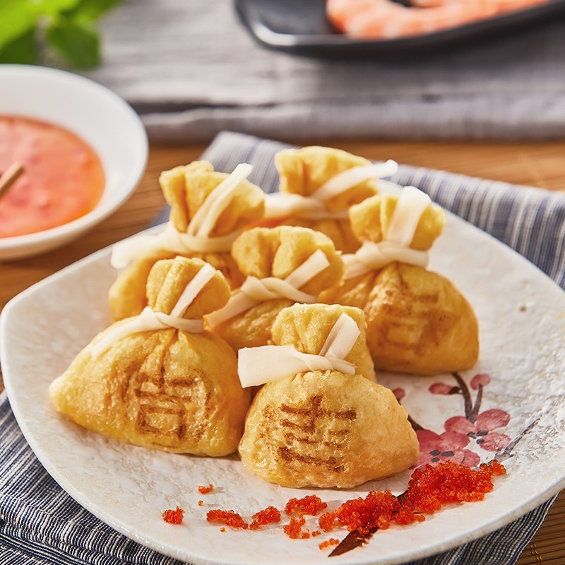 北海玖嘉久711关东煮食店久嘉久玖嘉玖虾滑鱼籽福袋火锅食材食品年货