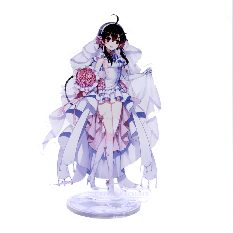 立牌fate命运紫罗兰洛天依海贼王多款立牌摆件漫展批发 未闻花名 16cm