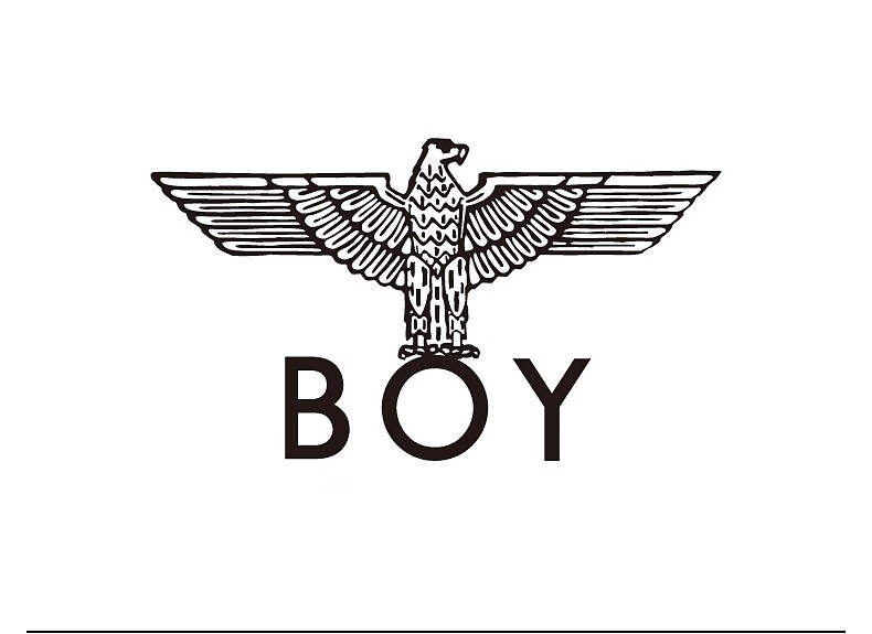 boylondon 22秋冬男女同款logo刺绣潮牌梭织工装风外套 银色 s【图片