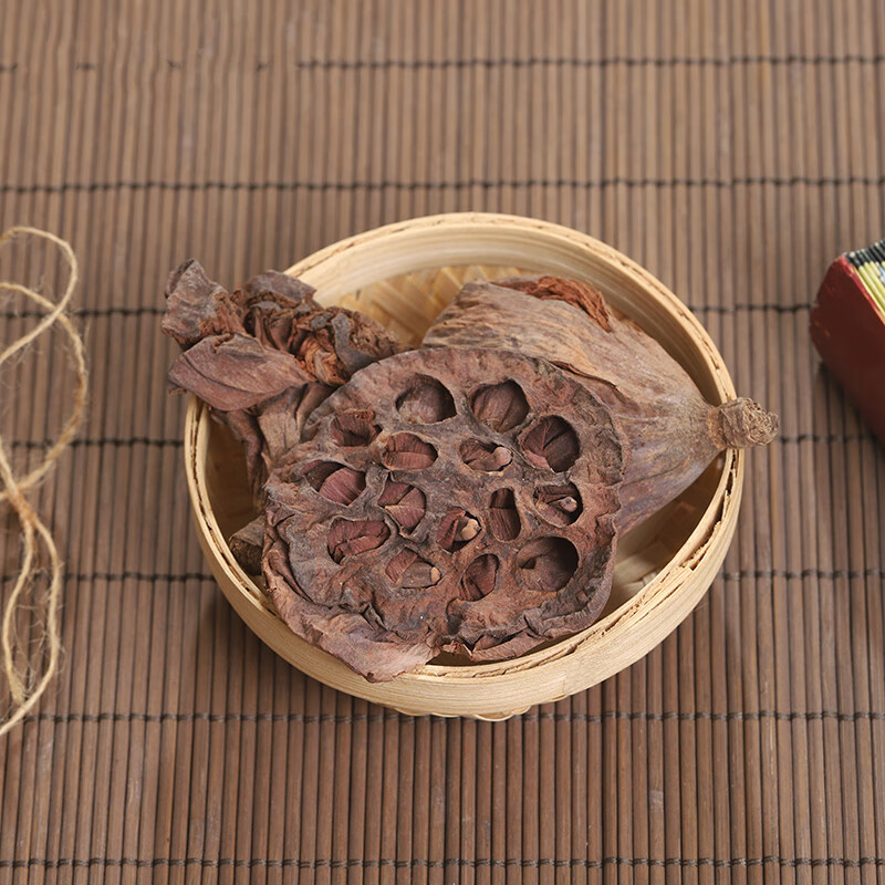 500g莲蓬干孕妇莲蓬壳食用莲房莲蓬头莲子壳中药材食用去胎毒入药
