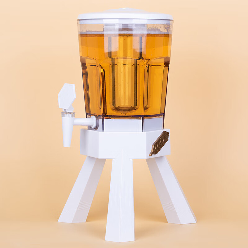 酒炮3升l酒吧专用啤酒炮扎啤桶商用带龙头福佳白炮可乐啤酒桶网红 买