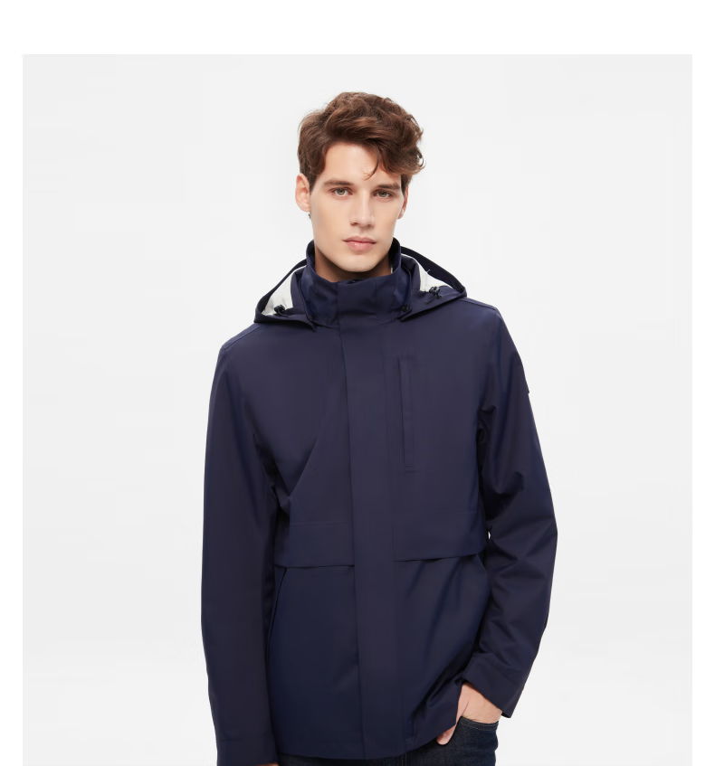 aigle艾高safari f22男士mtd防风防雨保暖休闲户外休闲夹克冲锋衣外套