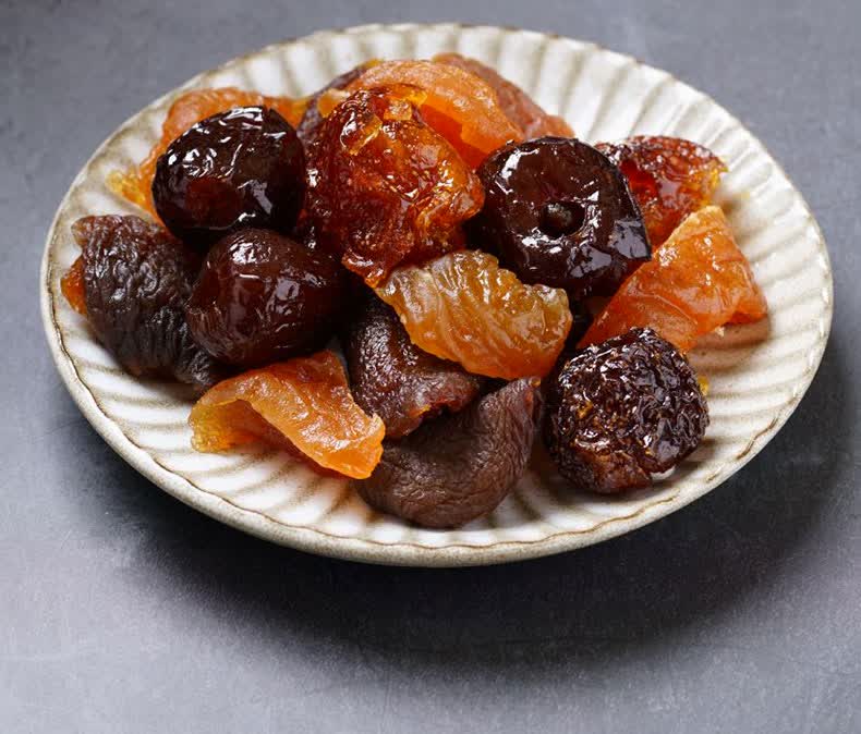 1000g蜜饯果脯干杏脯山楂脯苹果脯零食太平红果脯 太平脯1000克【图片