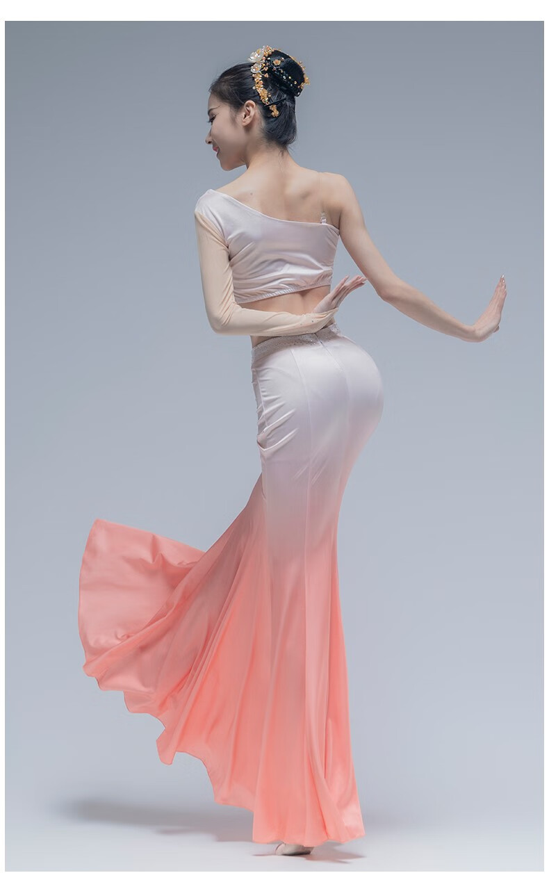 颂伊莎 西双版纳服装傣族服装女西双版纳演出服艺考舞蹈服长袖民族舞