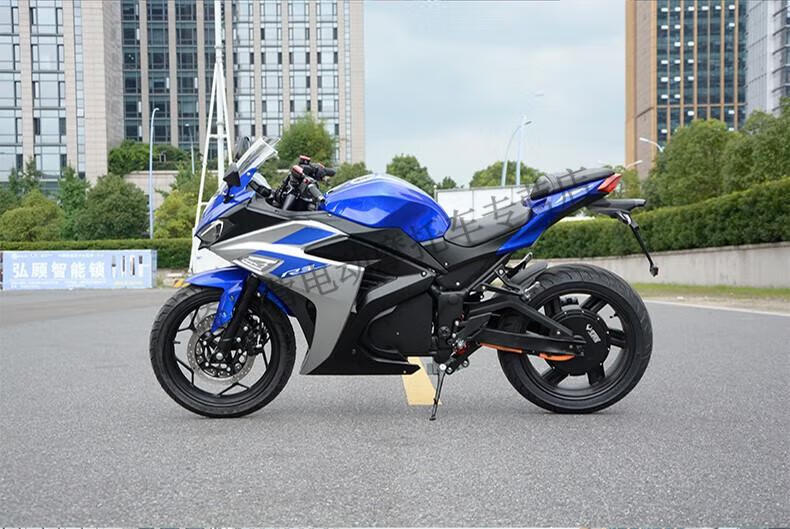 电动摩托车跑车新国标r3趴赛72v油改电摩高速大型跑车电瓶车 2kw标准