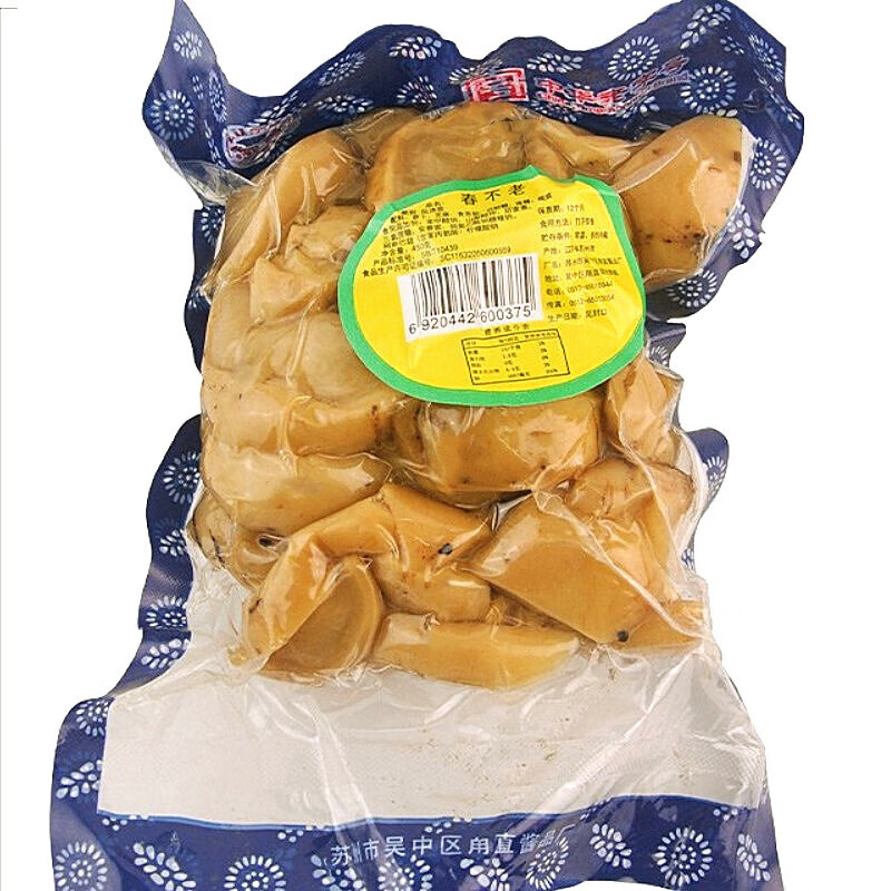 索健苏州甪直特产酱菜五香萝卜干春不老下饭菜爽口咸甜味咸菜小菜200g