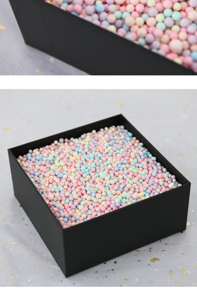 网红流星球礼盒填充物ins风礼物盒子礼品盒装饰品少女惊喜泡沫球流星