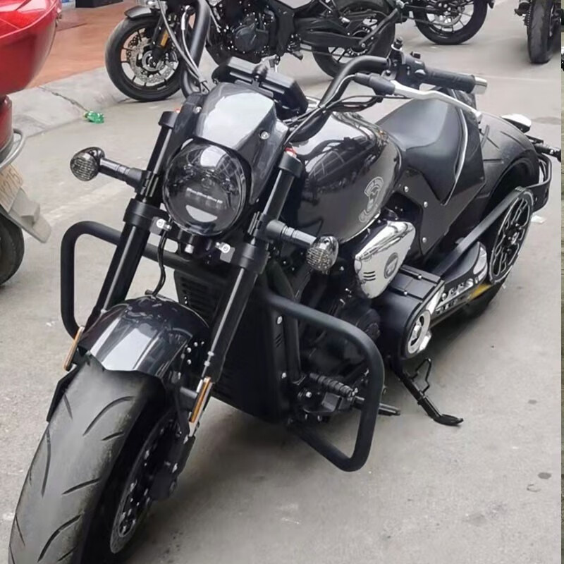 适用于老鼠兄弟金刚狼800侦察兵700保护杠保险杠防摔杠摩托车改装