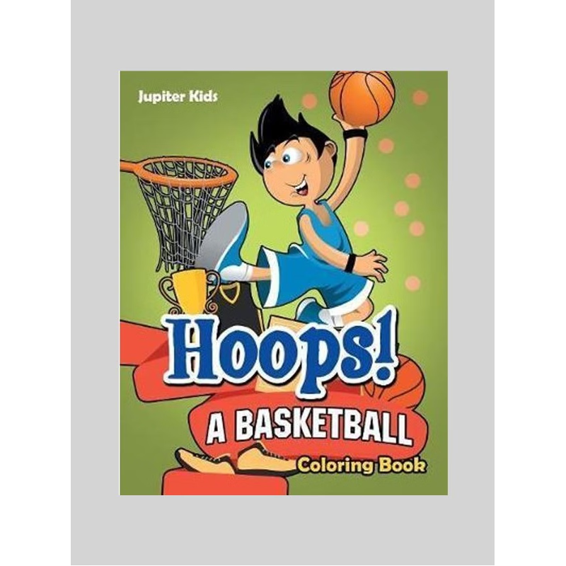 按需印刷Hoops! A Basketball Coloring Book[9781683268086]