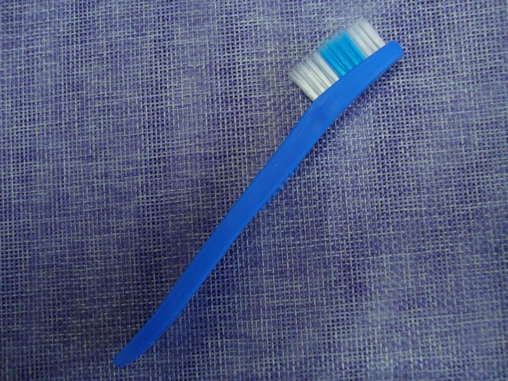 监狱安全牙刷医院戒毒所软毛拇指牙刷拘留所犯人手指套专用牙刷长胶13