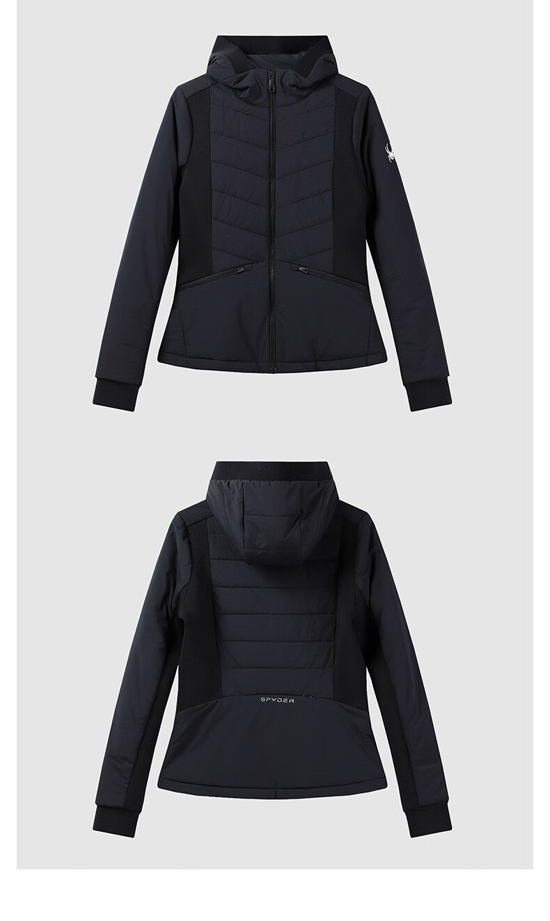 美国蜘蛛spyder户外棉服女冬季新款运动棉衣轻薄p棉棉服21cf210w 灵动