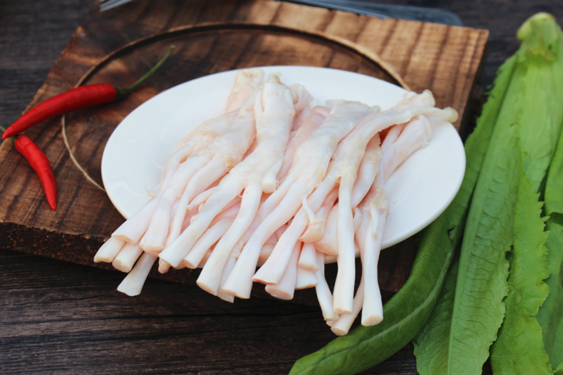 新鲜猪蹄筋生蹄筋2斤猪蹄子现杀猪脚筋猪腿猪大筋另有农家土猪肉