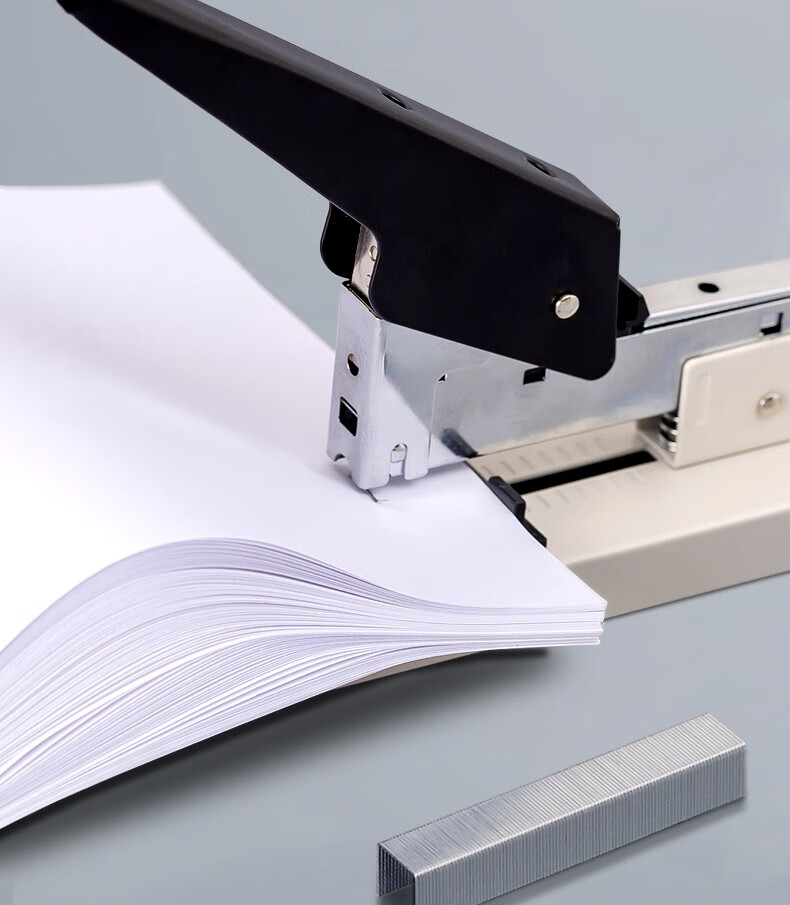 加厚大型订书器钉书装订210页多功能装书机定书订厚书丁手动载书钉