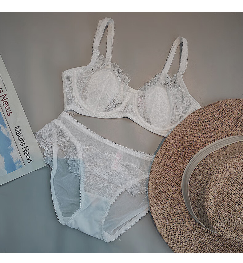 少女内衣无钢圈文胸女生日系性感风上托防下垂调整型收副乳小胸聚拢