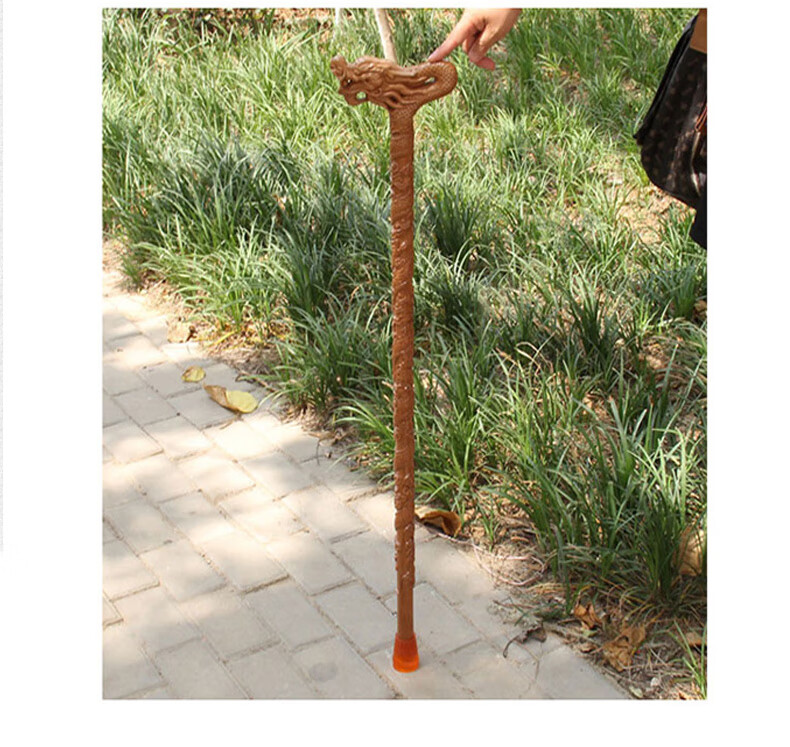 核桃木拐杖图片
