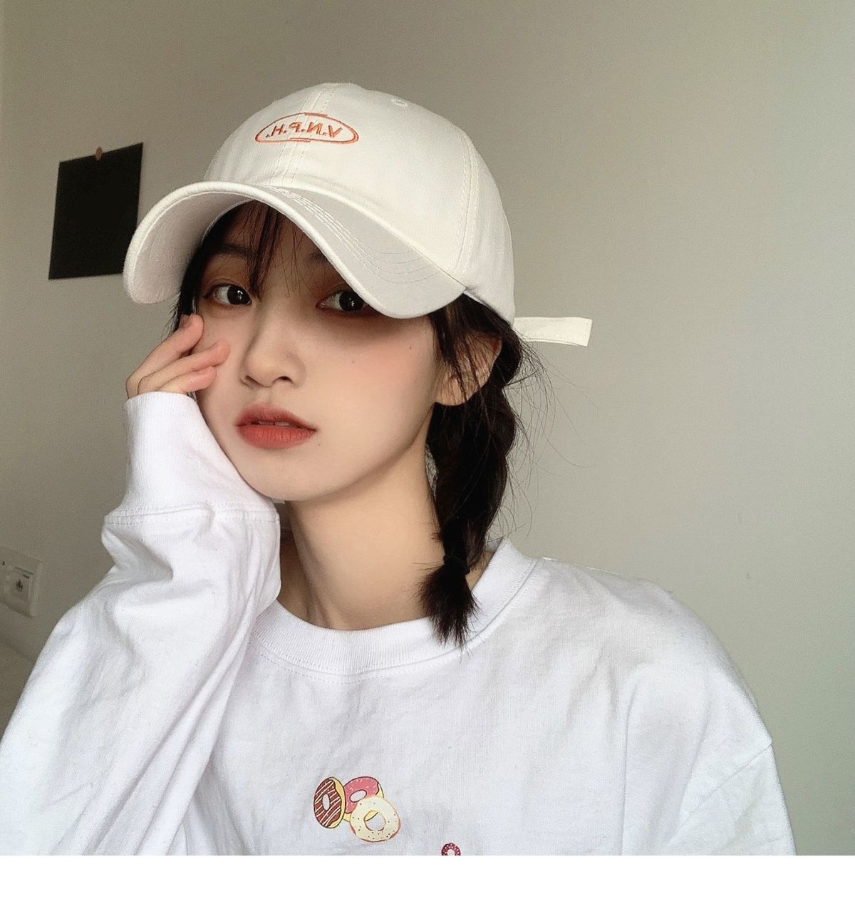 新品王一博同款帽子夏季帽子女韩版学生百搭鸭舌帽网红潮流新款女生