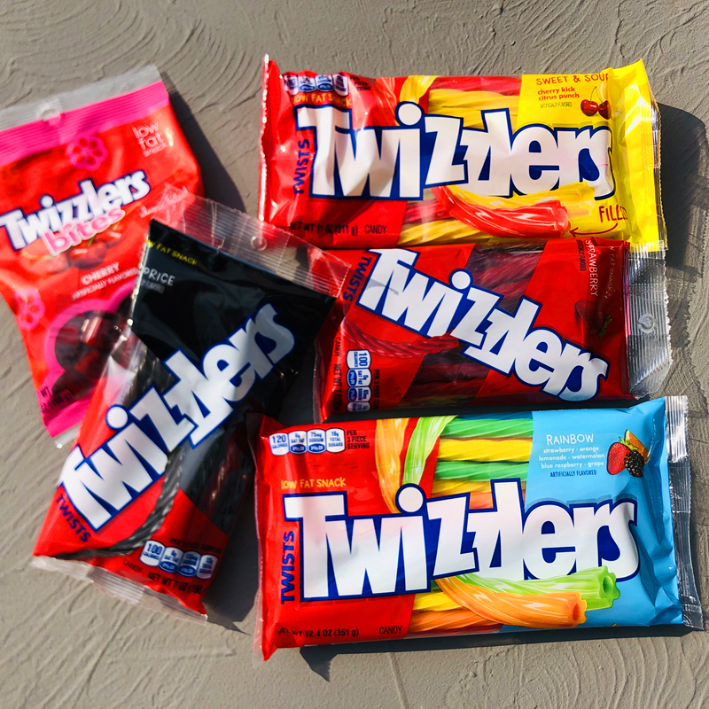 进口食品 糖果 橡皮糖 mpdq 美国进口 twizzlers 扭扭糖 甘草糖吸管糖