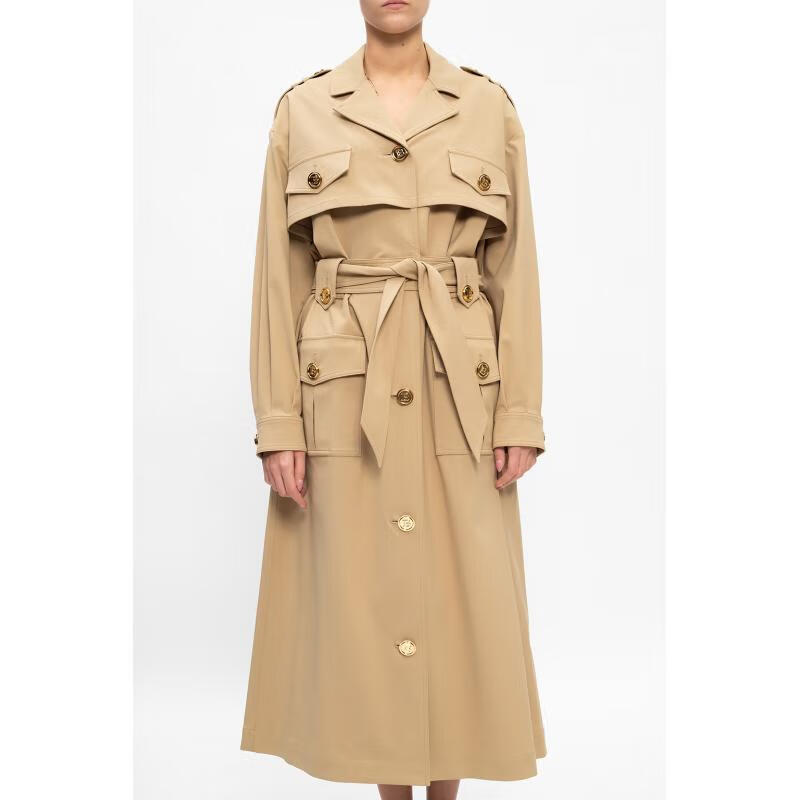 巴尔曼balmain 大衣女士奢侈品缺角翻领大衣 0le fr-36【图片 价格