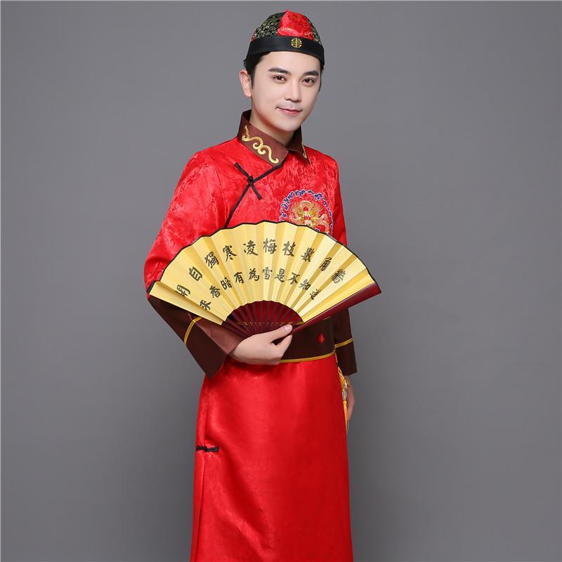 表兮清朝古装宫廷阿哥贝勒王爷龙袍服装满族太子少爷员