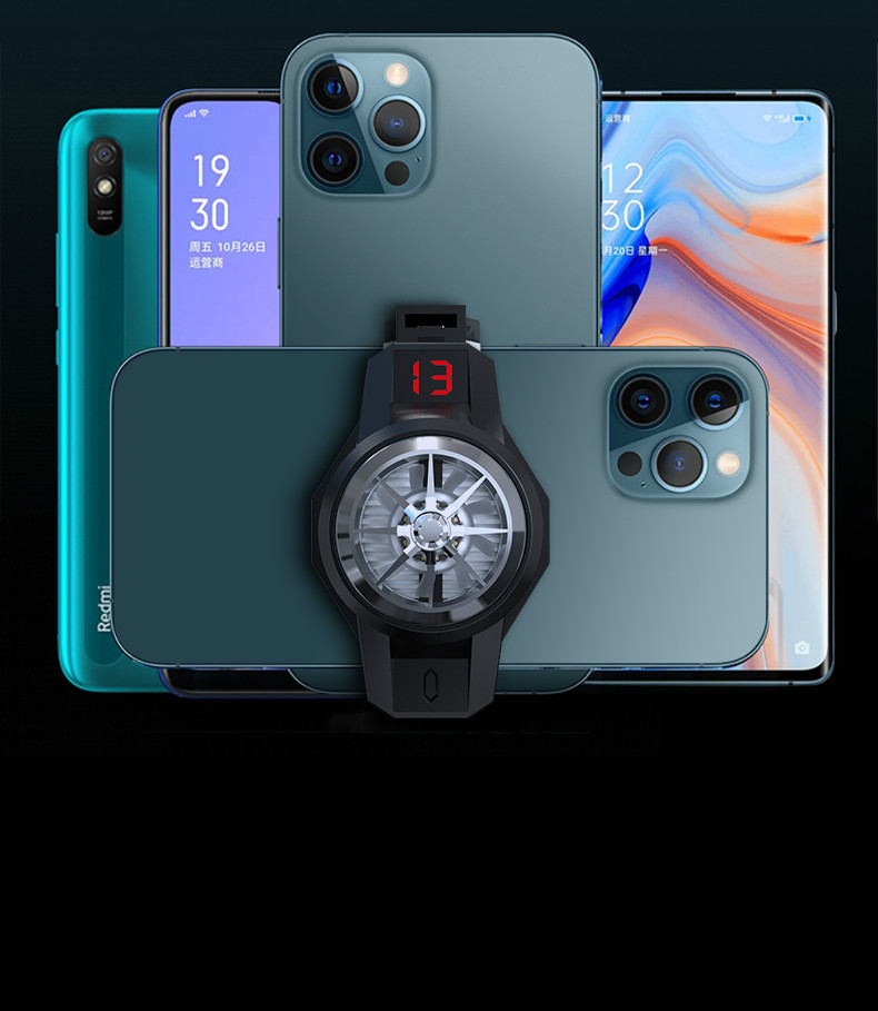 jethyun 半导体手机散热器散热背夹制冷降温神器苹果水冷适用小米