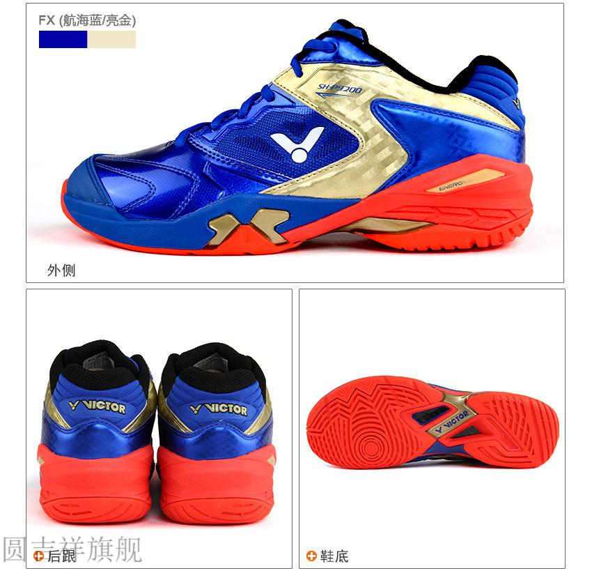 s82二代胜利二代羽毛球鞋蔡赟限量羽球鞋 s82cy蓝色蔡赟 40 255【图片