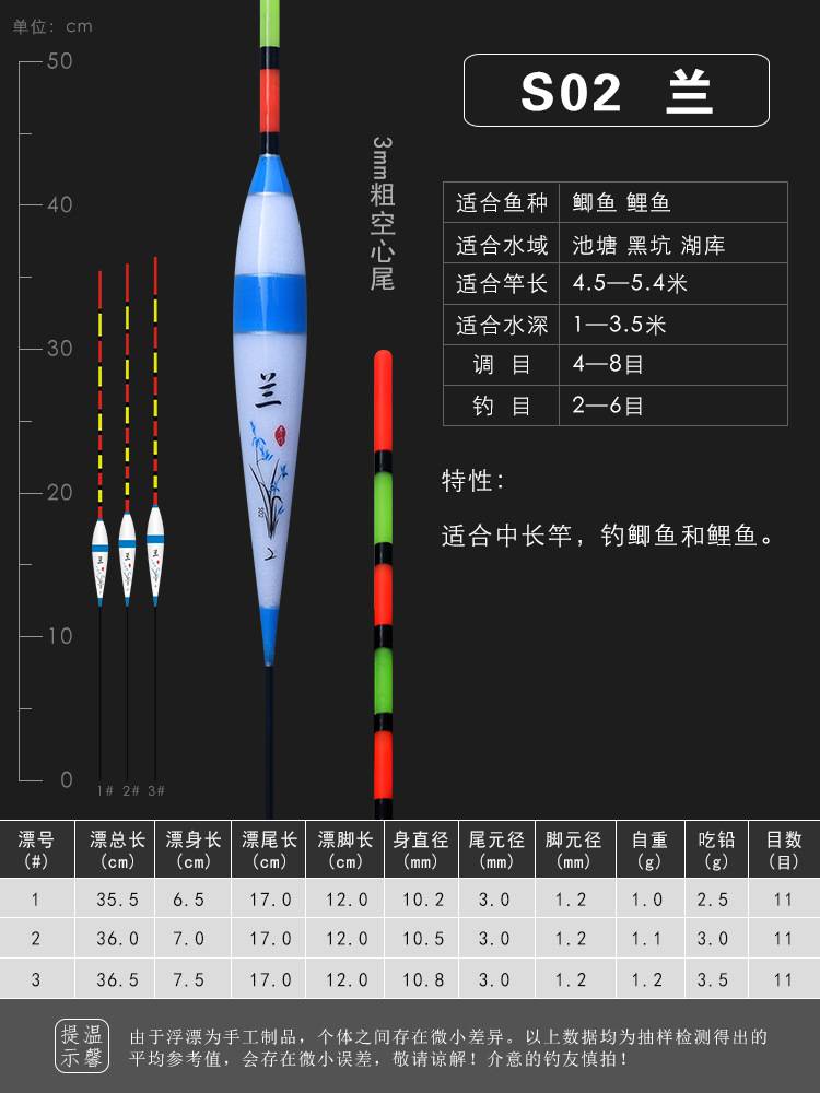 浮漂加粗尾纳米加粗空心尾浮漂醒目近视枣核鲫鱼鲤鱼漂特大浮力库钓大