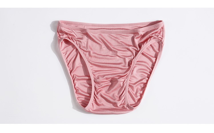 恒源祥特价正品舒适短裤真丝无痕低腰内裤女42针高密度桑蚕丝女士三角