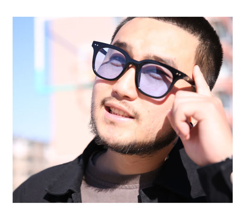 支持国货现货辉腾胖先生加宽大号太阳镜框大脸胖脸圆脸眼镜通用潮大