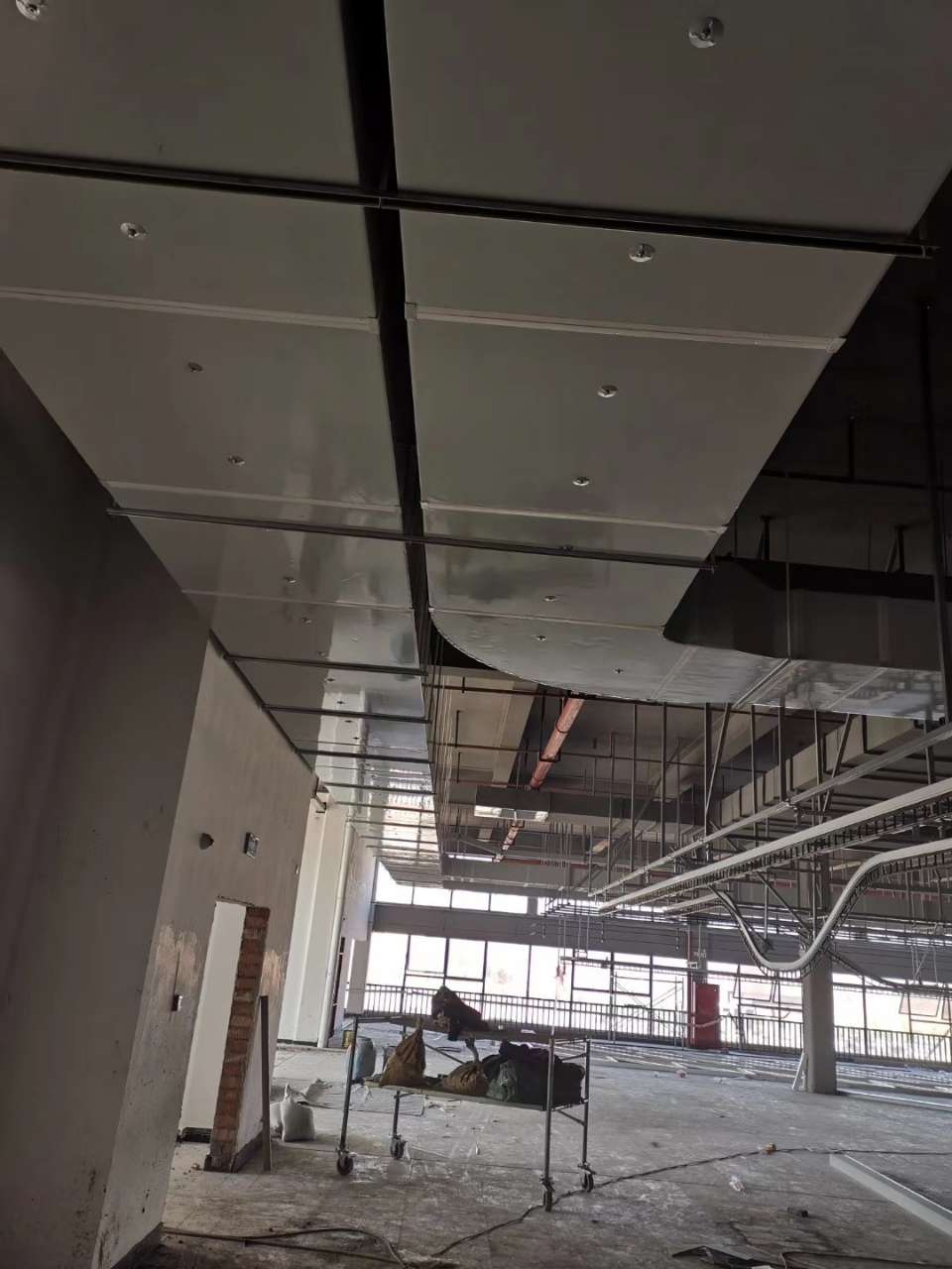 共板法兰风管加固大元垫片通风管道铁皮加强大圆垫平垫复合风管100个