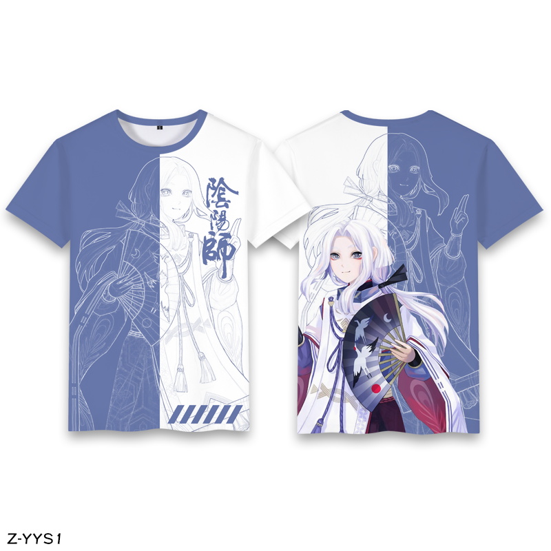 阴阳师周边衣服阴阳师联名二次元手游周边短袖t恤萌娘粉丝彼岸花衣服