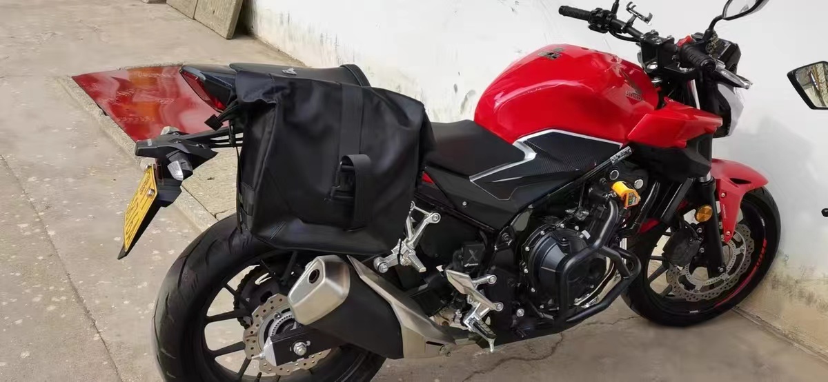适用于cb400f适用本田cb500f摩托车改装防水边包边箱快拆尾箱大号侧包
