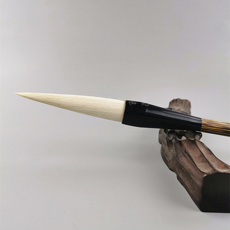 仓梵提斗长锋羊毫毛笔长峰书法行书草书大楷国绘画大号水长峰羊毫鹤峰