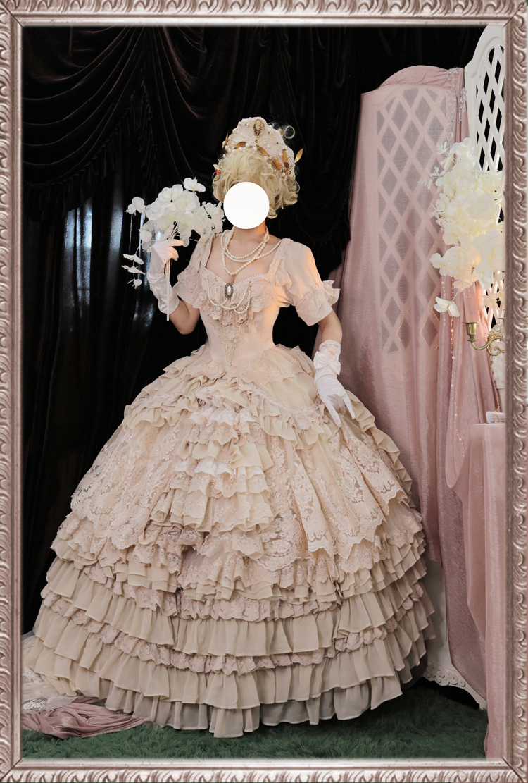 洛丽塔花嫁茶会阿芙洛之梦-【月桂树lolita洋装】茶会华丽复古洛丽塔