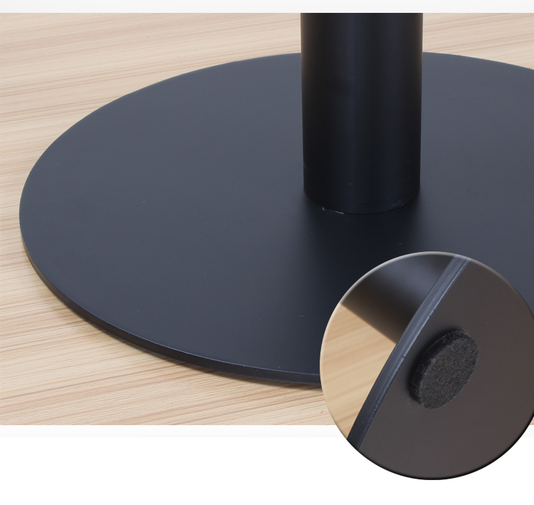 定制不锈钢铁艺餐桌脚支架大理石岩板金属底座圆桌餐台茶几桌腿 玫瑰