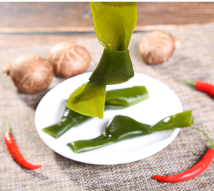 火锅食材海带结盐渍海带扣中结小结净重1/5斤串串香关东煮海带结 关东