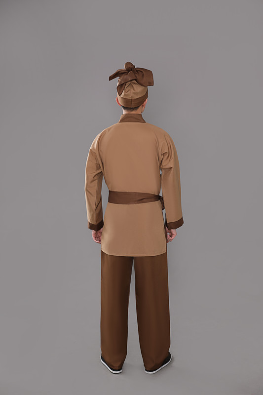 古代店小二服装成人古装汉服话剧家丁佣人茶楼酒店跑堂工作演出服