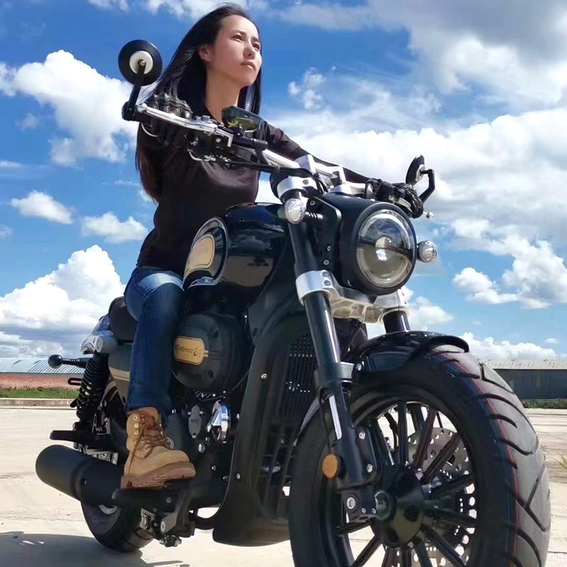 2021珠峰华鹰安吉拉300摩箭v300巡航太子摩托车复古太子机车防金吉拉