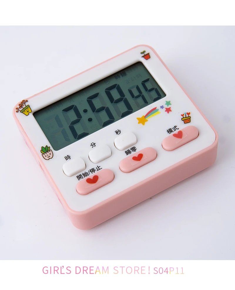 现货现发计时器儿童秒表时间管理学生考研做题闹钟学习自律表倒定时