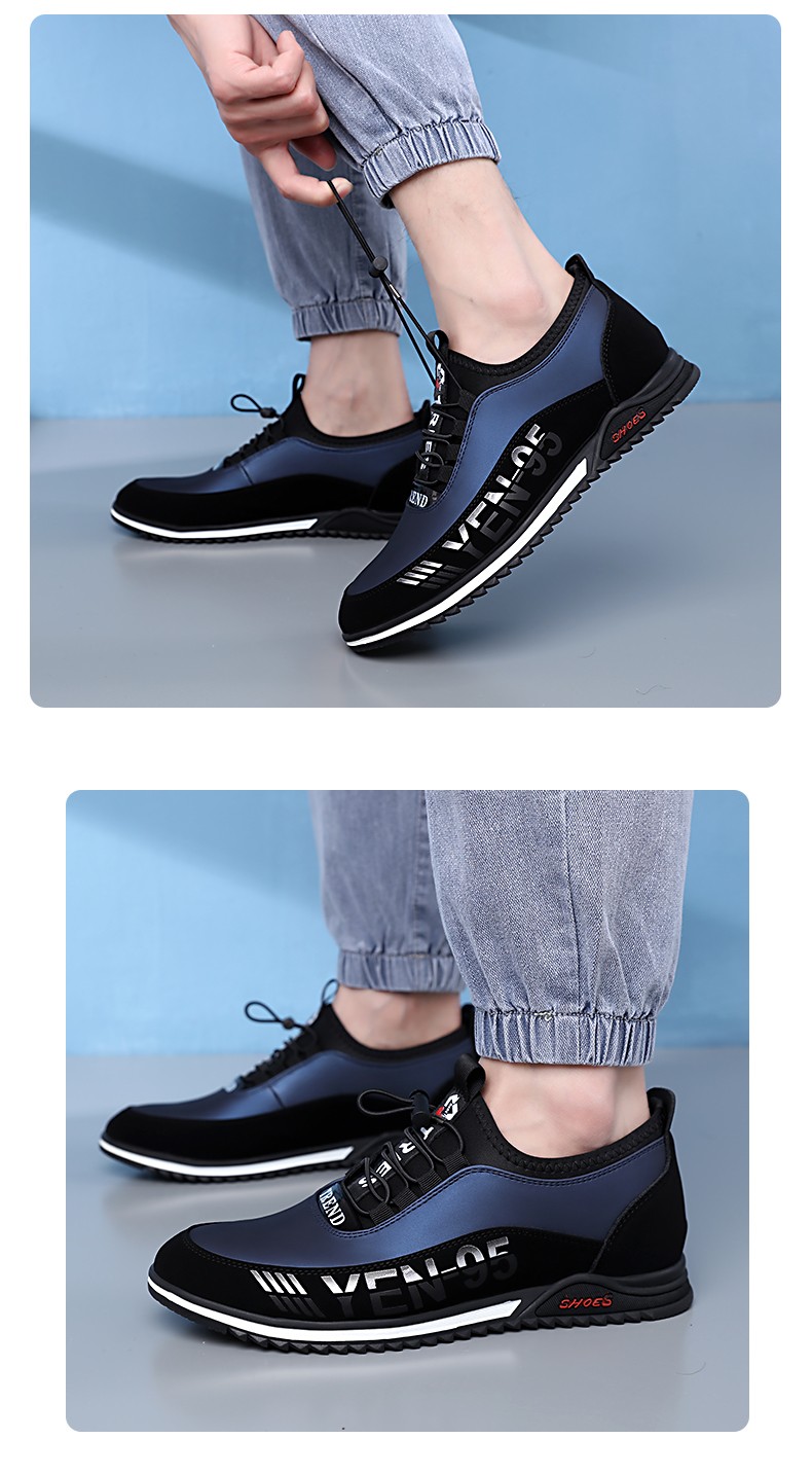 保菲罗亚增高鞋男士隐形内增高10cm8cm6cm男鞋秋季新款时尚潮流百搭