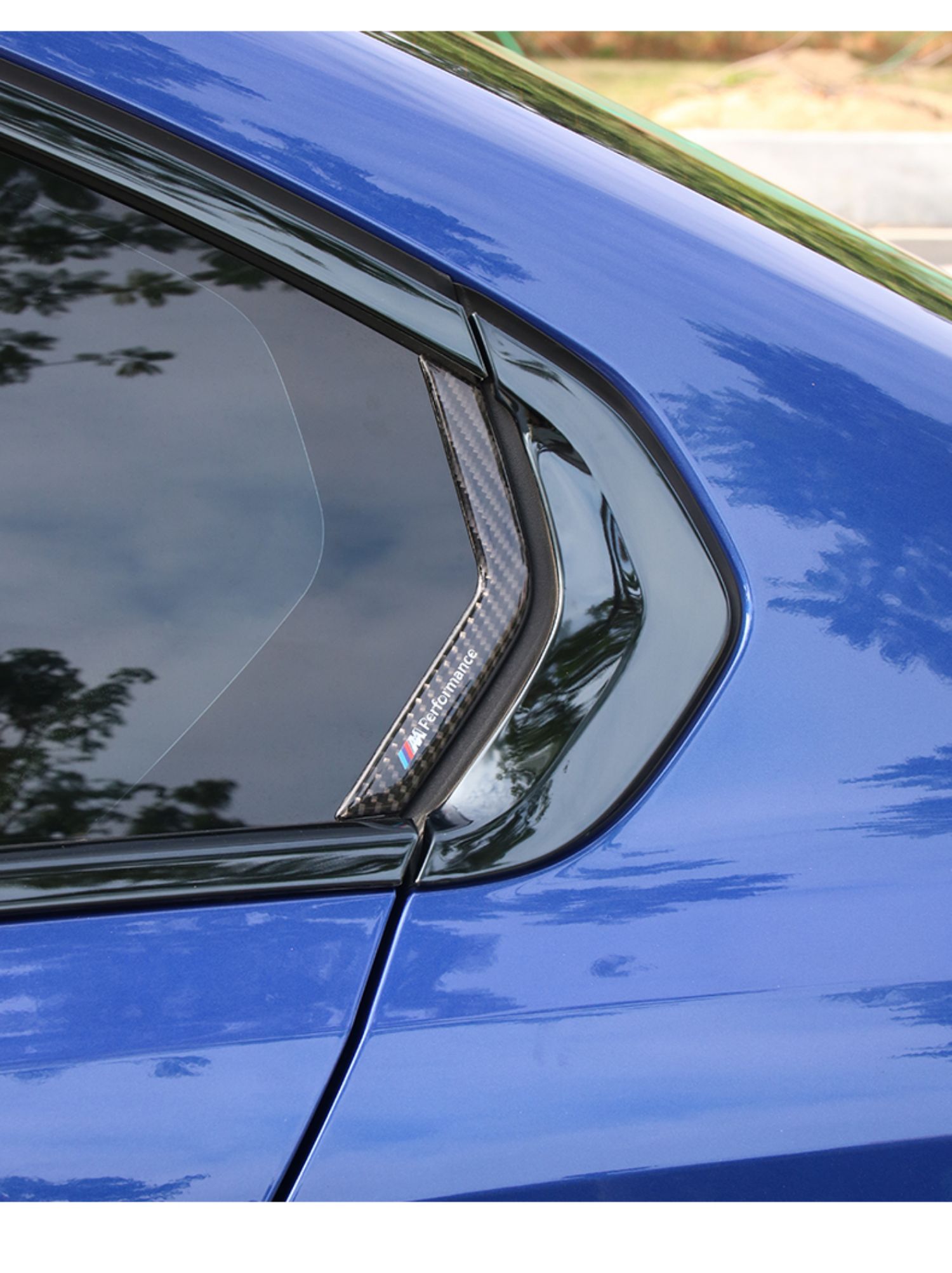 汽车装饰 防撞胶条 菡筱 适用20-21款宝马新3系后窗防撞条325li外饰