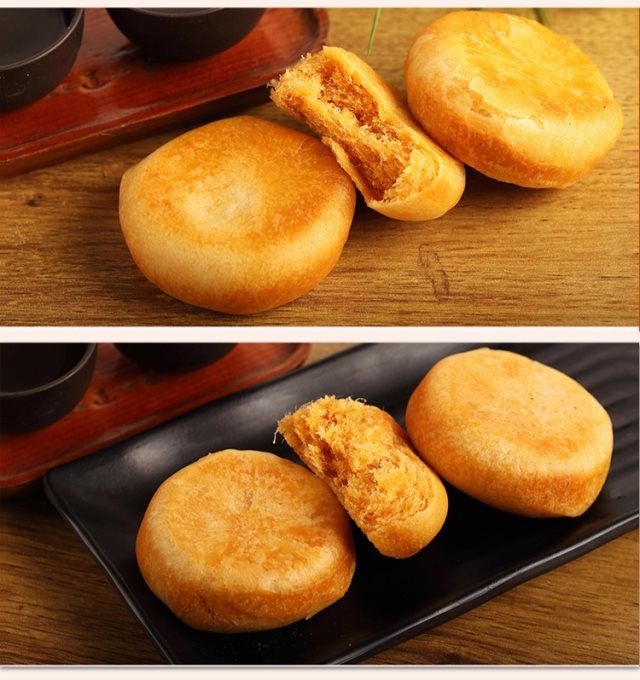 肉松饼整箱友臣早餐糕点美食休闲食品散装泉利友肉松饼散称3斤