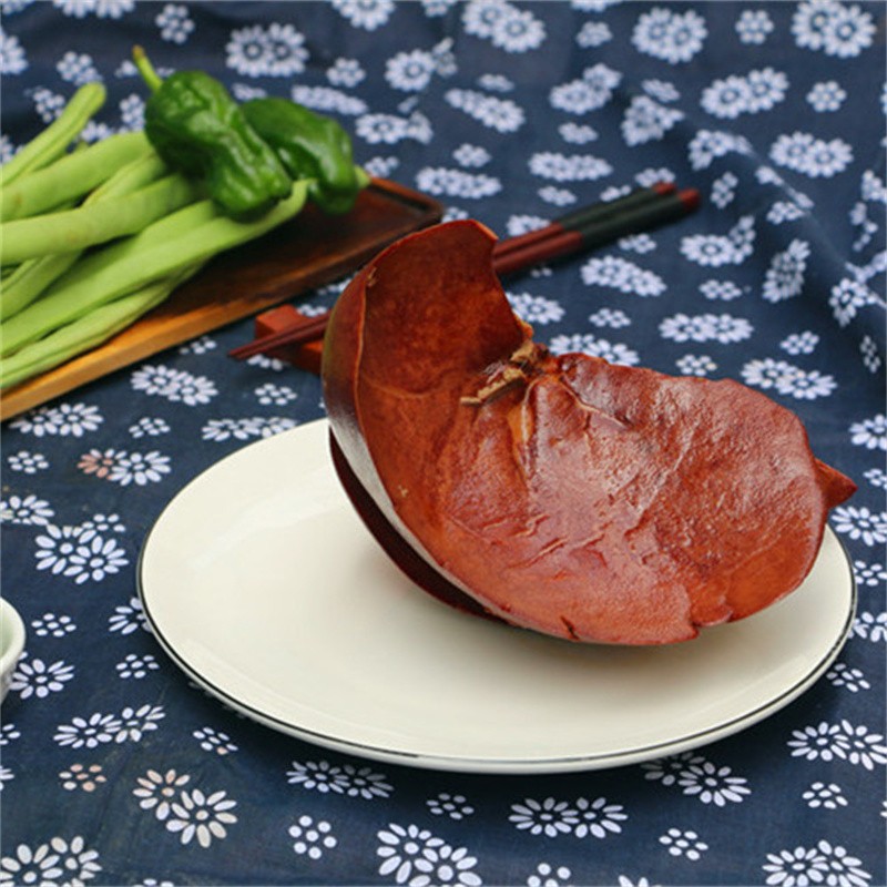 熟猪肝 新鲜现卤猪肝 下酒凉菜小吃 猪肚猪肠 酱猪肝睿展 1kg(2斤)【