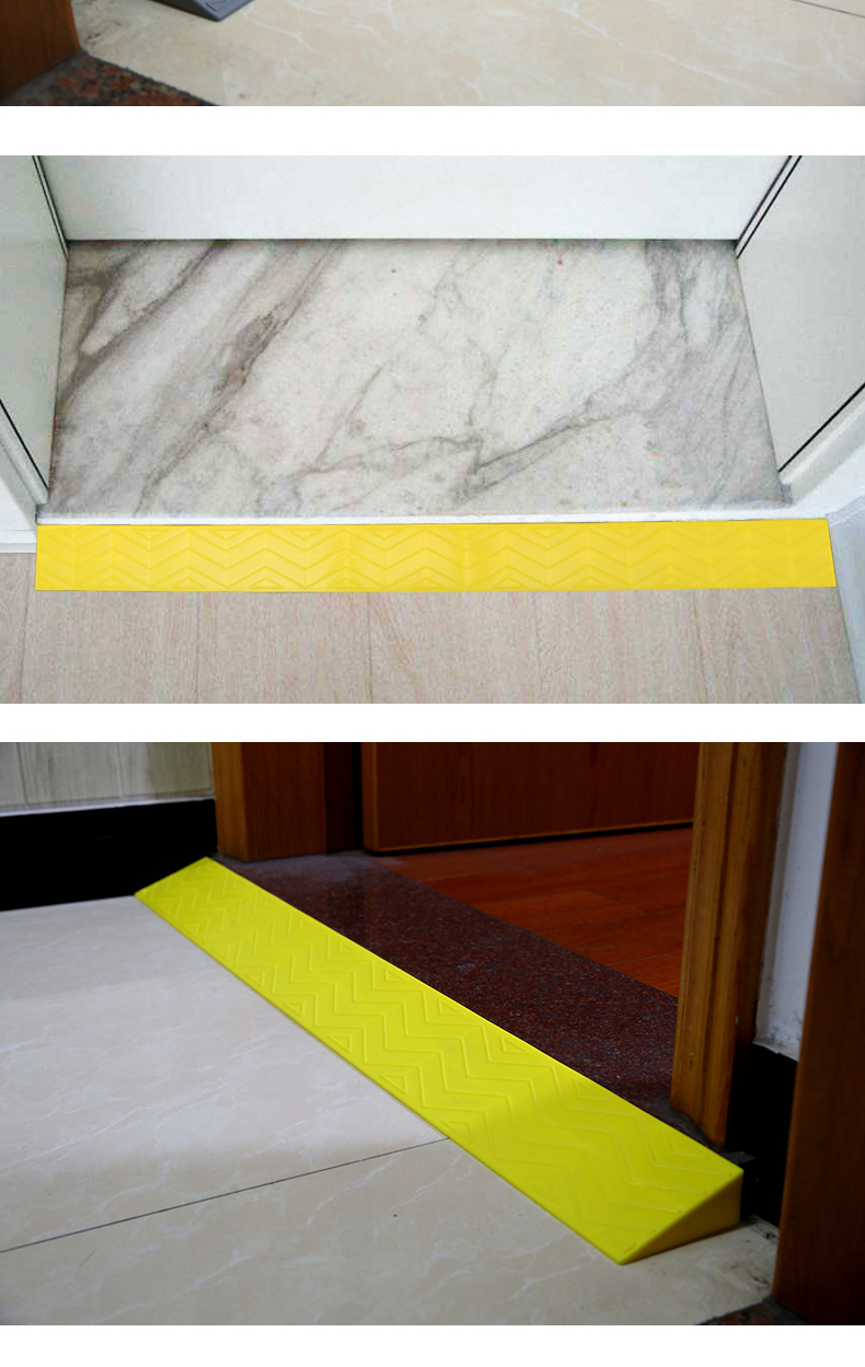 定制塑料门口门槛台阶斜坡垫家用室内扫地机器人爬坡斜坡板门坎垫高条
