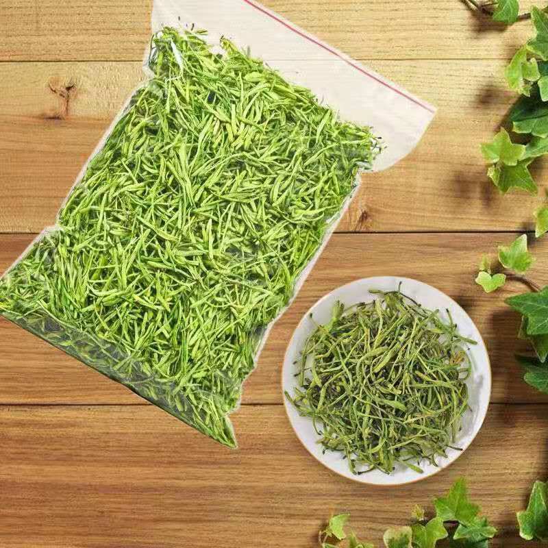 金银花茶带绒毛250g散装 袋装河南封丘金银花 干货特级中药材清火